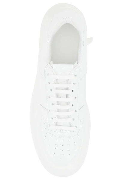 Shop 424 White Leather Dip Sneakers Nd  Uomo 42