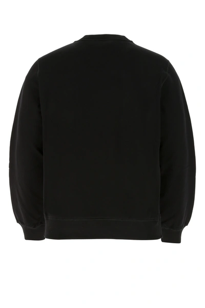 Shop Dolce & Gabbana Black Stretch Cotton Sweatshirt Nd  Uomo 50