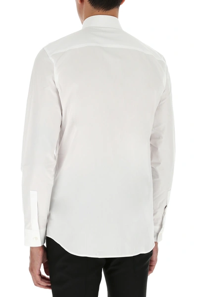 Shop Givenchy White Poplin Shirt Nd  Uomo 41