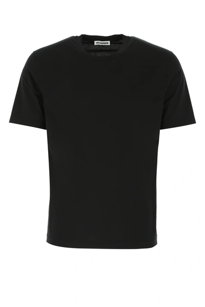 Shop Jil Sander Black Jersey T-shirt Nd  Uomo M