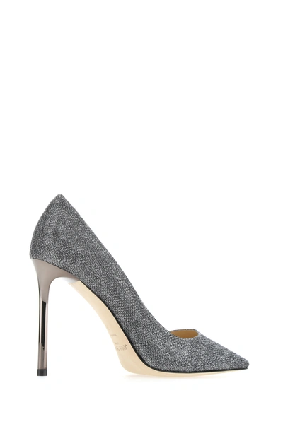 Shop Jimmy Choo Grey Fabric Romy 100 Pumps Nd  Donna 38.5