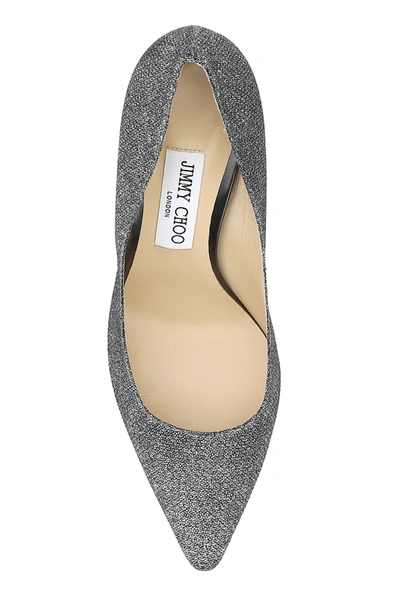 Shop Jimmy Choo Grey Fabric Romy 100 Pumps Nd  Donna 38.5