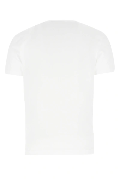 Shop Dolce & Gabbana White Jersey T-shirt Nd  Uomo 52