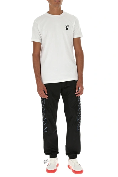 Shop Off-white Black Nylon Joggers  Nd Off White Uomo L