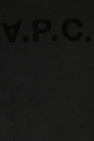 Shop Apc Melange Grey Cotton Sweatshirt Nd A.p.c. Uomo L