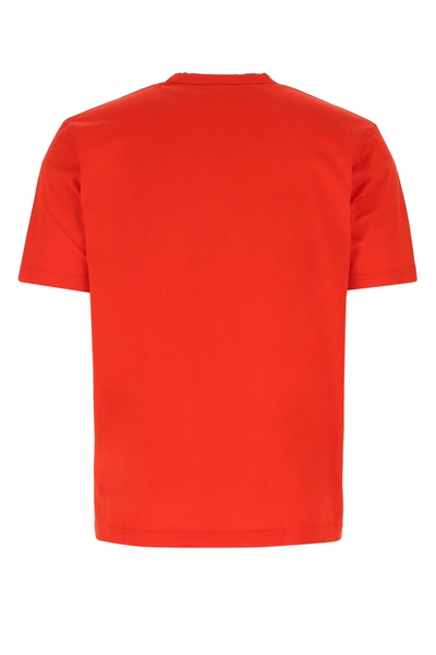 Shop Junya Watanabe Red Cotton T-shirt  Nd  Uomo S