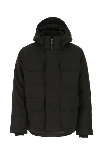 Shop Junya Watanabe Black Polyester Blend Down Jacket Black  Uomo M