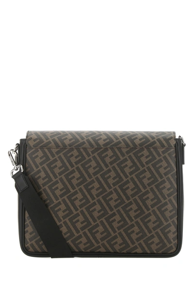 Shop Fendi Multicolor Fabric And Leather Crossbody Bag Nd  Uomo Tu