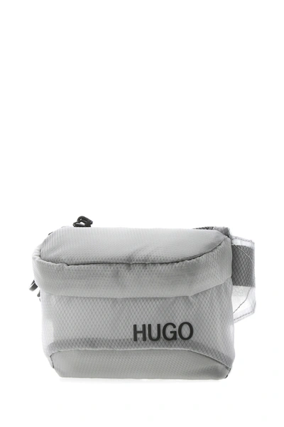 Shop Hugo Light Grey Fabric Cyber Belt Bag Nd  Uomo Tu