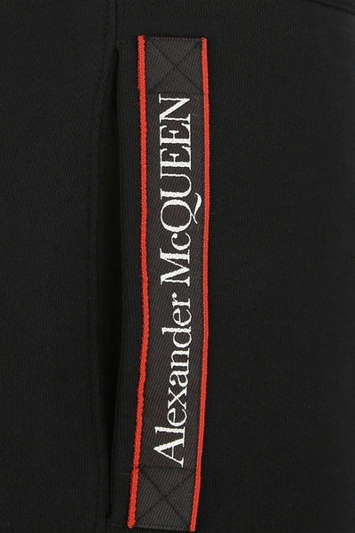 Shop Alexander Mcqueen Black Cotton Joggers Nd  Uomo Xl