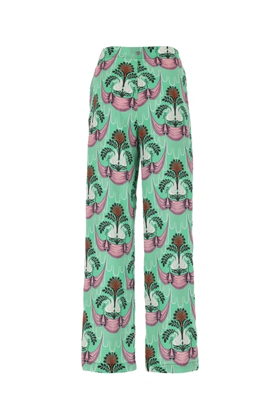 Shop Rabanne Printed Polyester Pant Nd Paco  Donna 36f
