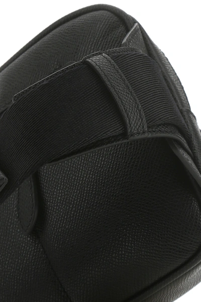 Shop Burberry Black Leather Belt Bag Black  Uomo Tu