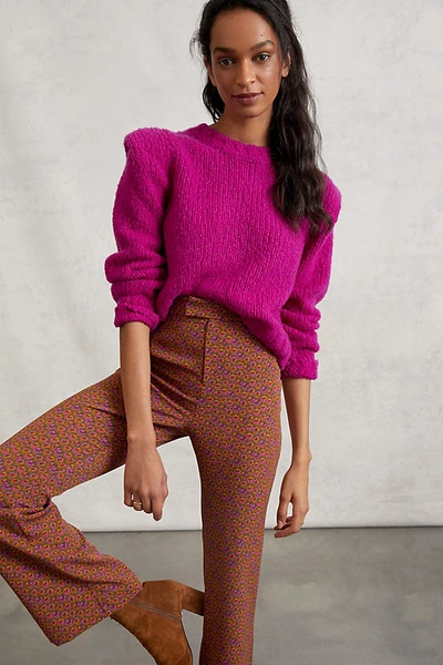 Shop Naadam Sumire Sweater In Purple