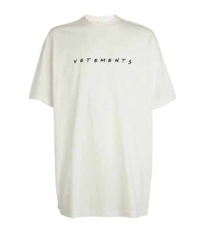 Shop Vetements Friendly Logo T-shirt