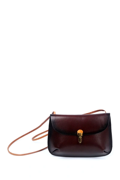 Shop Old Trend Ada Leather Crossbody Bag In Brown