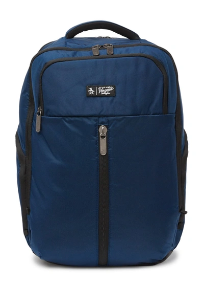 Shop Original Penguin Xeno Backpack In Navy