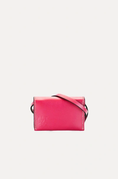 Shop Altuzarra Card Case Belt In Pink
