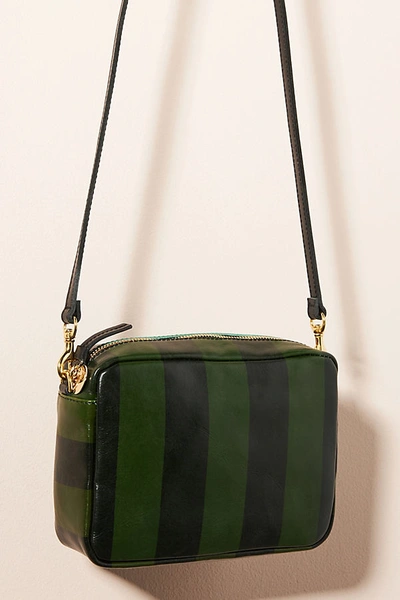 Shop Clare V . Studded Crossbody Bag In Green