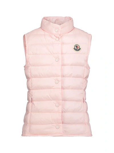 Shop Moncler Kids Vest Liane Vest For Girls In Rose