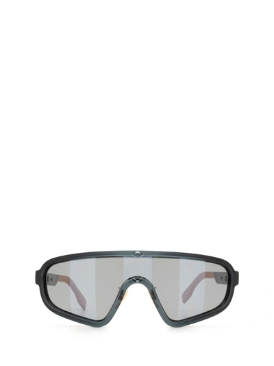 Shop Fendi Ff M0084/s Grey Sunglasses