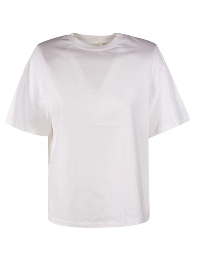 Shop Les Coyotes De Paris Lela Round Neck T-shirt In White