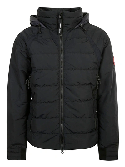 Shop Canada Goose Updated Hybridge Base Padded Jacket In Black