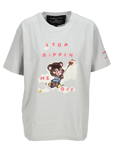 Shop Marc Jacobs Magda Archer X The Collaboration T-shirt In Grey