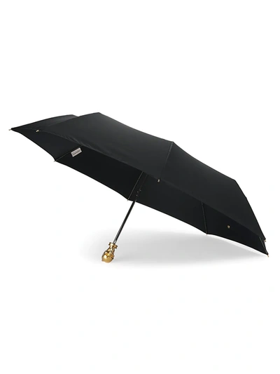 Shop Alexander Mcqueen Women's Skull Umbrella In Black