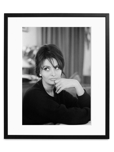 Shop Sonic Editions Sophia Loren Photographed At The Foch In Paris Art Print