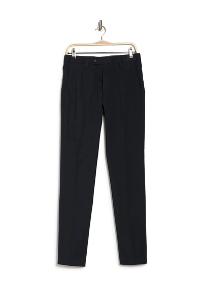 Shop Nn07 Theo Tapered Chino Pants In 200 Navy Blue L32