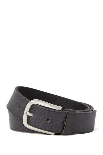 Joe's Jeans Leather Belt In Black