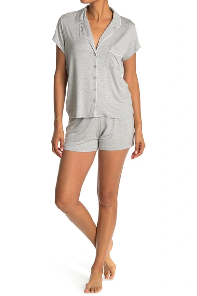 Shimera Tranquility Short Sleeve Shirt Shorts 2 piece Pajama Set