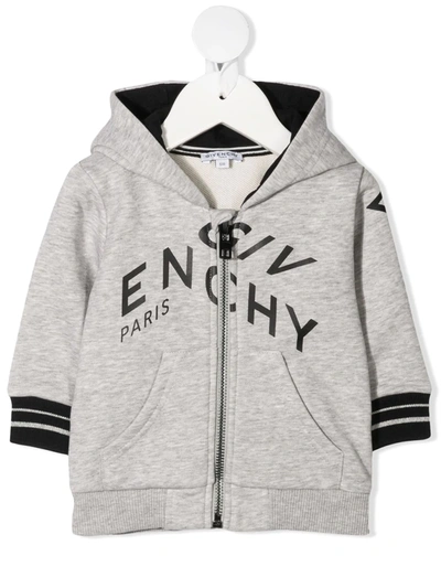 LOGO ZIPPED HOODIE