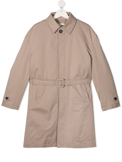 TEEN BELTED TRENCH COAT