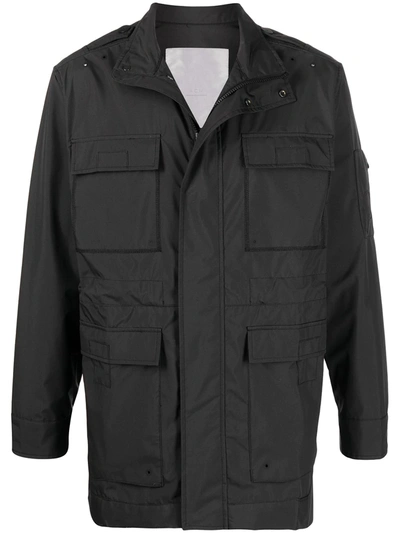 Shop A-cold-wall* Classic Cargo Jacket In Black