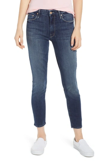 Shop Mother 'the Looker' Crop Skinny Jeans In On The Edge