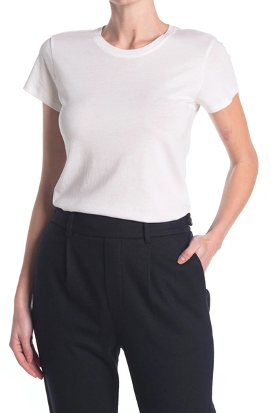 Vince Classic Short-sleeve T-shirt In White