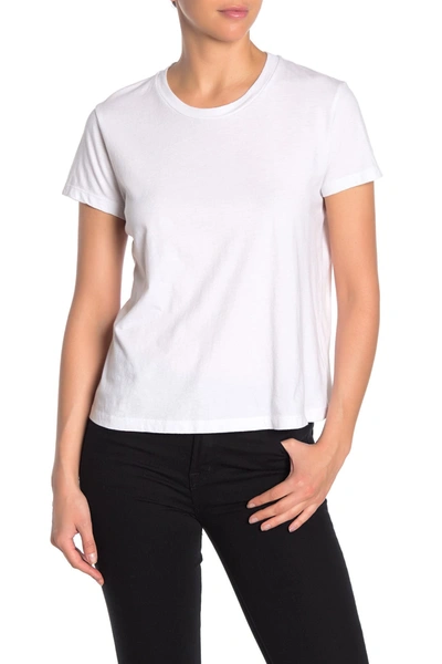 Shop James Perse Cotton T-shirt In White