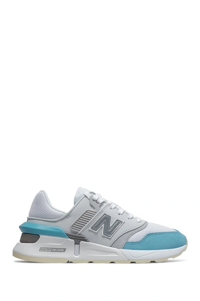 Shop New Balance 997 Athletic Sneaker In White/blue