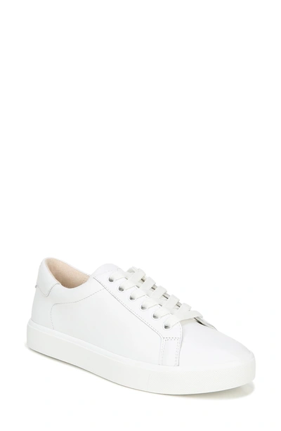 Shop Sam Edelman Ethyl Low Top Sneaker In Bright White Leather