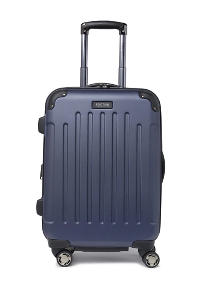 Shop Kenneth Cole Renegade 20-inch Expandable Abs 8 Wheel Suitcase In Smokey Purple