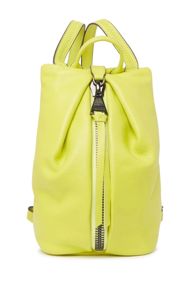 Shop Aimee Kestenberg Tamitha Mini Leather Backpack In Citrine