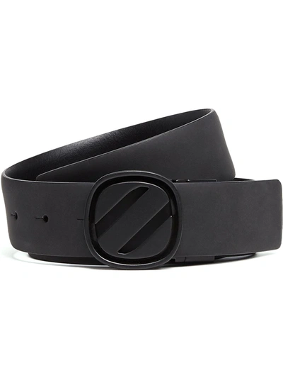 Shop Ermenegildo Zegna Adjustable-fit Buckle Belt In Black