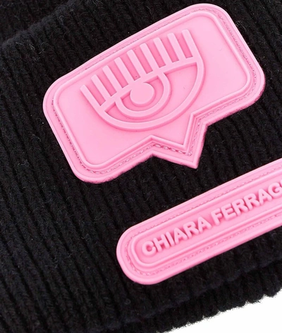 Shop Chiara Ferragni Women's Black Hat
