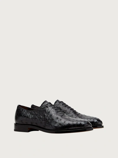 Shop Ferragamo Salvatore  Herren Oxford-schuh In Black