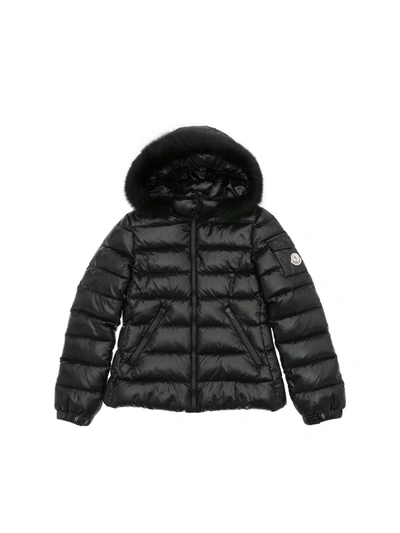 Shop Moncler Genius Black "bady Fur" Down Jacket