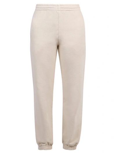 Shop Off-white Jogging Trousers In Beige