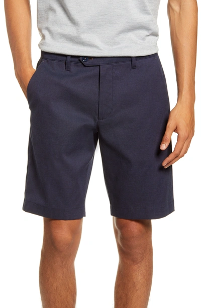 Shop Ted Baker Cortrom Slim Fit Shorts In Navy