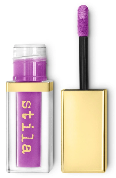 Shop Stila Suede Shade Liquid Eyeshadow In Violet Velvet