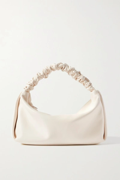Shop Alexander Wang Small Leather Tote In White